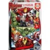 Educa - Puzzle 2x48 Pièces - Avengers -Millejouets educa puzzle 2x48 pieces avengers