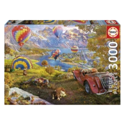 Educa - Puzzle 3000 Pièces - Vallée Des Montgolfières