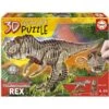 Educa - Puzzle 3D 82 Pièces - T-Rex 2 Educa - Puzzle 3D 82 Pièces - T-Rex -Millejouets educa puzzle 3d 82 pieces t rex