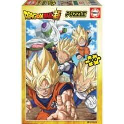 Educa - Puzzle 500 Pièces - Dragon Ball Z Super