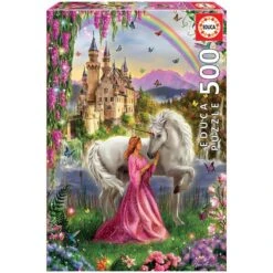 Educa - Puzzle 500 Pièces - Fée Et Licorne