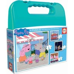 Educa - Puzzle 6, 9, 12 Et 16 Pièces - Peppa Pig