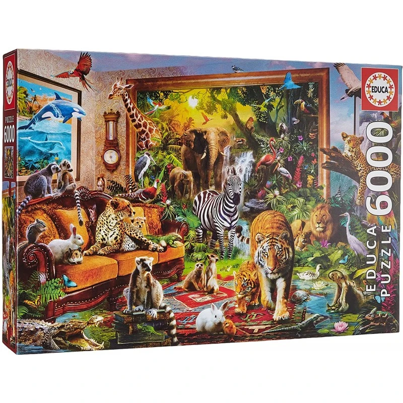 Educa - Puzzle 6000 Pièces - En Entrant Dans La Chambre 3 Educa - Puzzle 6000 Pièces - En Entrant Dans La Chambre