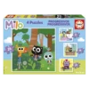 Educa - Puzzle Progressif Milo - 12-16-20-25 Pièces -Millejouets educa puzzle progressif milo 12 16 20 25 pieces