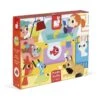Janod - Puzzle Tactile - Les Animaux Domestique 20 Pièces -Millejouets janod puzzle tactile les animaux domestique 20 pieces