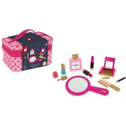 Janod - Vanity Enfant - 9 Accessoires En Bois