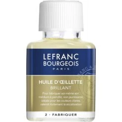 Lefranc Bourgeois - Additif - Huile D'oeillette - 75 Ml