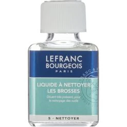 Lefranc Bourgeois - Additif - Liquide à Nettoyer Les Brosses - 75 Ml