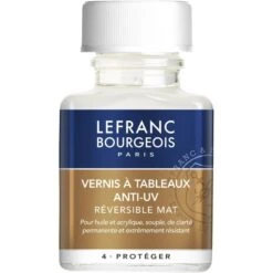 Lefranc Bourgeois - Additif - Vernis Anti-UV Mat - 75 Ml