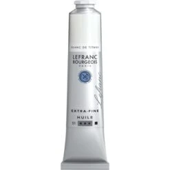 Lefranc Bourgeois - Peinture Huile - 200 Ml - Blanc De Titane