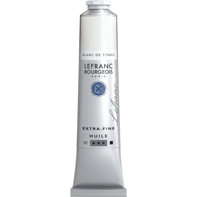 Lefranc Bourgeois - Peinture Huile - 200 Ml - Blanc De Titane 3 Lefranc Bourgeois - Peinture Huile - 200 Ml - Blanc De Titane