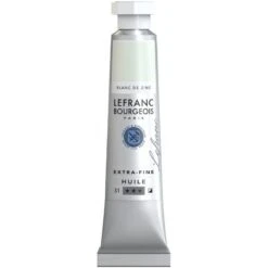 Lefranc Bourgeois - Peinture Huile Extra Fine - 20ml - Blanc De Zinc