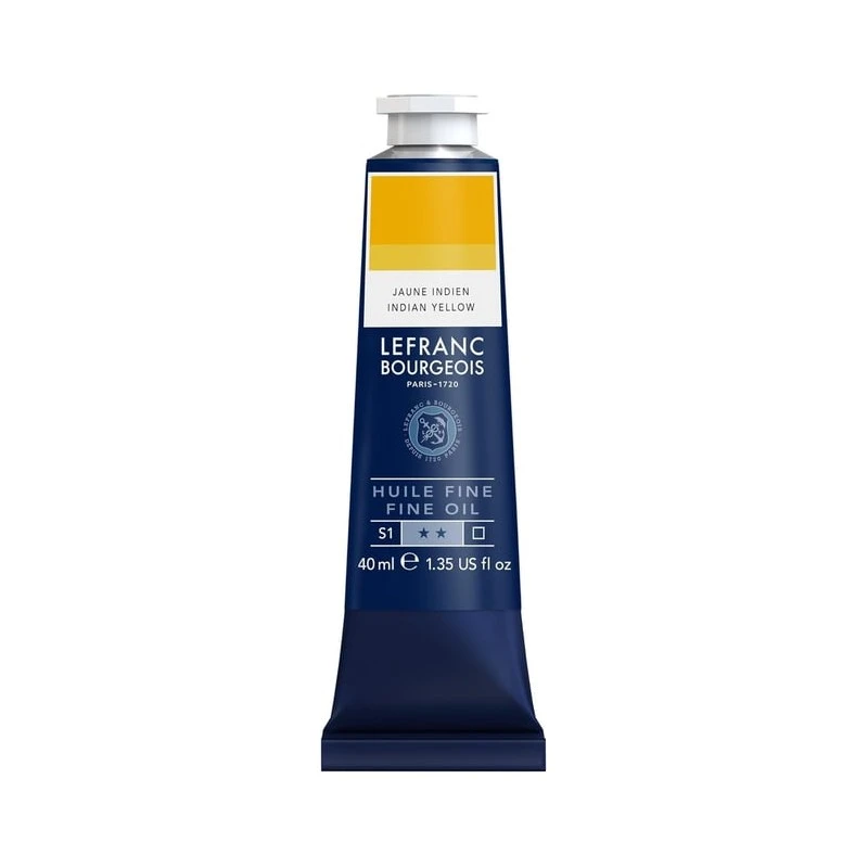 Lefranc Bourgeois - Peinture Huile Fin - Jaune Indien - 40ml 3 Lefranc Bourgeois - Peinture Huile Fin - Jaune Indien - 40ml
