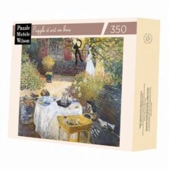Piatnik Michèle Wilson - Puzzle D'art En Bois - 1000 Pièces - Le Déjeuner - Monet