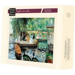 Piatnik Michèle Wilson - Puzzle D'art En Bois - 1200 Pièces - La Grenouillère - Renoir