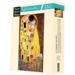 Piatnik Michèle Wilson - Puzzle D'art En Bois - 250 Pièces - Le Baiser - Klimt