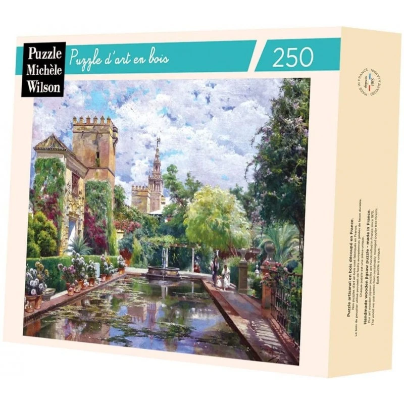 Piatnik Michèle Wilson - Puzzle D'art En Bois - 250 Pièces - Le Bassin De L'Alcazar 3 Piatnik Michèle Wilson - Puzzle D'art En Bois - 250 Pièces - Le Bassin De L'Alcazar
