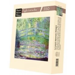 Piatnik Michèle Wilson - Puzzle D'art En Bois - 350 Pièces - Le Pont Japonais - Monet