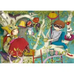 Piatnik Michèle Wilson - Puzzle D'art En Bois - 50 Pièces - La Lecture