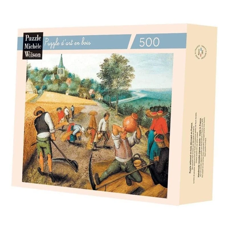 Piatnik Michèle Wilson - Puzzle D'art En Bois - 500 Pièces - L'été - Brueghel 3 Piatnik Michèle Wilson - Puzzle D'art En Bois - 500 Pièces - L'été - Brueghel