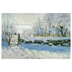 Piatnik Michèle Wilson - Puzzle D'art En Bois - 80 Pièces - La Pie - Monet