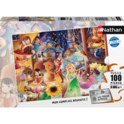 Nathan - Puzzle 100 Pièces - Bienvenue Chez Les Fées