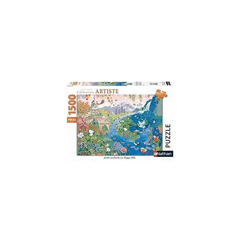 Ravensburger Nathan - Puzzle 1500 Pièces - Jardin Enchanté - Peggy Nille 3 Ravensburger Nathan - Puzzle 1500 Pièces - Jardin Enchanté - Peggy Nille