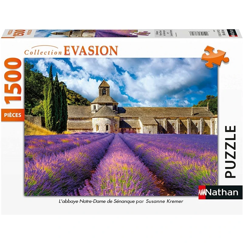 Ravensburger Nathan - Puzzle 1500 Pièces - L'abbaye Notre-Dame De Sénanque 3 Ravensburger Nathan - Puzzle 1500 Pièces - L'abbaye Notre-Dame De Sénanque