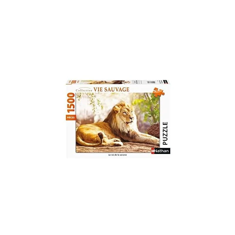 Ravensburger Nathan - Puzzle 1500 Pièces - Le Roi De La Savane 3 Ravensburger Nathan - Puzzle 1500 Pièces - Le Roi De La Savane