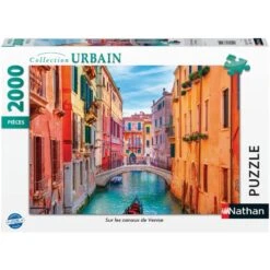 Ravensburger Nathan - Puzzle 2000 Pièces - Sur Les Canaux De Venise