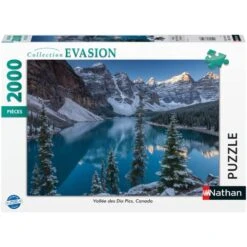 Ravensburger Nathan - Puzzle 2000 Pièces - Vallée Des Dix Pics, Canada