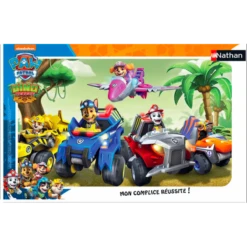 Ravensburger Nathan - Puzzle Cadre 15 Pièces - En Route Avec La Pat?Patrouille