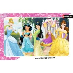 Ravensburger Nathan - Puzzle Cadre 15 Pièces - Jolies Princesses Disney
