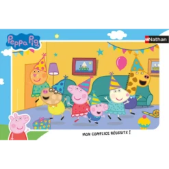 Nathan - Puzzle Cadre 15 Pièces - L'anniversaire De Peppa Pig