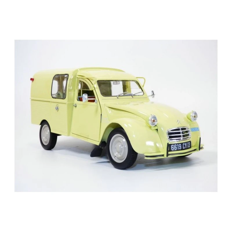 Norev - Véhicule Miniature - Citroën 2CV Fourgonnette AK350 1966 - Pastis Yellow 3 Norev - Véhicule Miniature - Citroën 2CV Fourgonnette AK350 1966 - Pastis Yellow