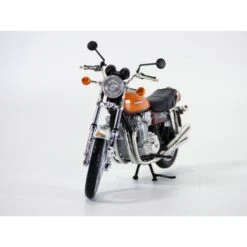 Norev - Véhicule Miniature - Kawasaki Z900 1973 Brown And Orange 1:18