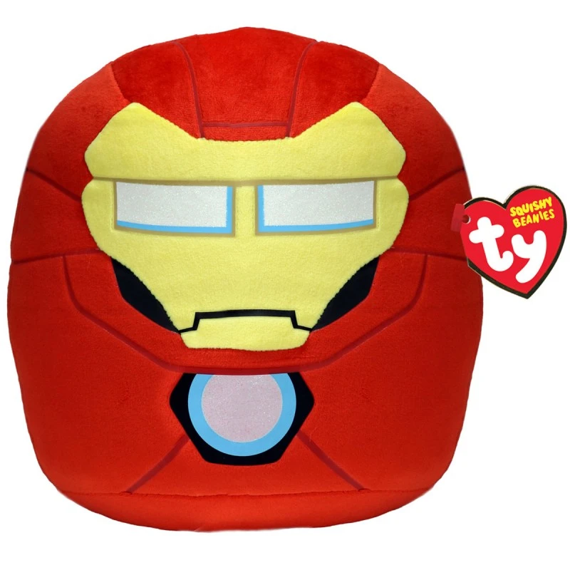 Peluche TY - Coussin 35 Cm - Marvel - Iron Man 3 Peluche TY - Coussin 35 Cm - Marvel - Iron Man