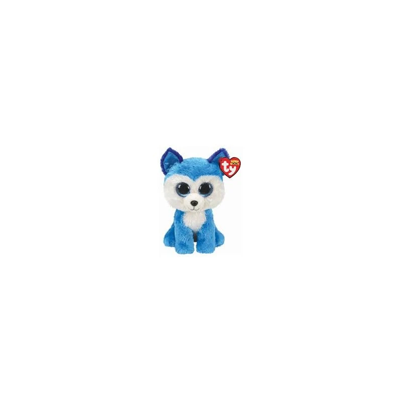 Peluche TY - Peluche 22 Cm - Prince Le Chien Husky Bleu 3 Peluche TY - Peluche 22 Cm - Prince Le Chien Husky Bleu