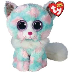 Peluche TY - Peluche 23 Cm - Opal Le Chat