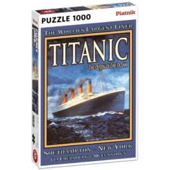 Piatnik - Puzzle - 1000 Pièces - Titanic