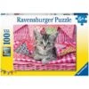 Ravensburger - Puzzle 100 Pièces XXL - Joli Chaton 1 Ravensburger - Puzzle 100 Pièces XXL - Joli Chaton -Millejouets ravensburger puzzle 100 pieces xxl joli chaton
