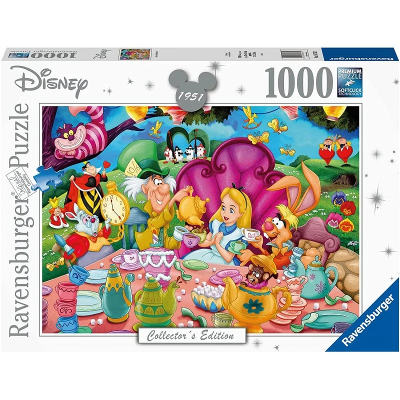 Ravensburger - Puzzle 1000 Pièces - Alice Au Pays Des Merveilles (Collection Disney) 3 Ravensburger - Puzzle 1000 Pièces - Alice Au Pays Des Merveilles (Collection Disney)