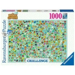 Ravensburger - Puzzle 1000 Pièces - Animal Crossing (Challenge Puzzle)