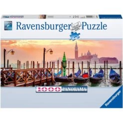 Ravensburger - Puzzle 1000 Pièces - Gondoles à Venise
