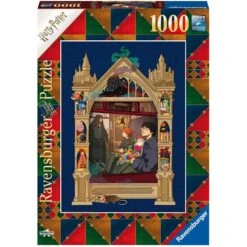 Ravensburger - Puzzle 1000 Pièces - Harry Potter En Route Vers Poudlard (Collection Harry Potter Min