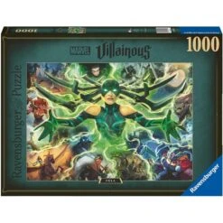 Ravensburger - Puzzle 1000 Pièces - Hela - Marvel Villainous