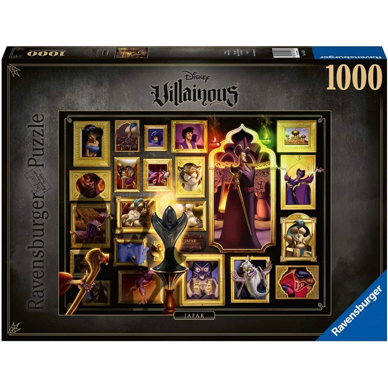 Ravensburger - Puzzle 1000 Pièces - Jafar - Disney Villainous 3 Ravensburger - Puzzle 1000 Pièces - Jafar - Disney Villainous