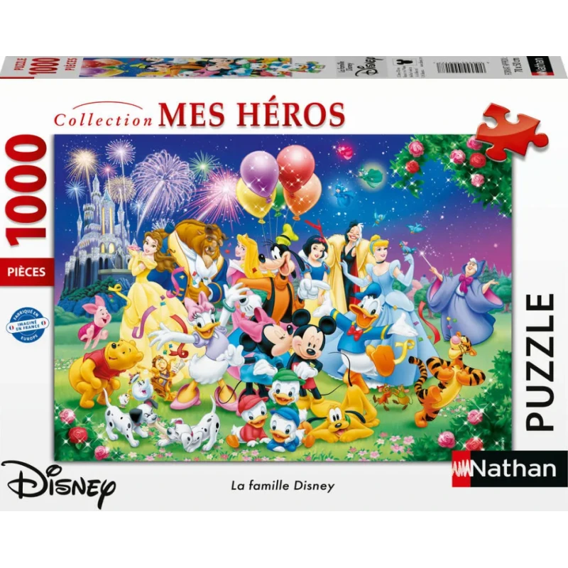 Ravensburger - Puzzle 1000 Pièces - La Famille Disney 3 Ravensburger - Puzzle 1000 Pièces - La Famille Disney