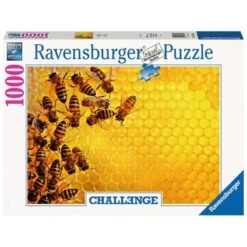 Ravensburger - Puzzle 1000 Pièces - La Ruche Aux Abeilles (Challenge Puzzle)