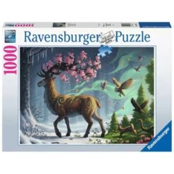 Ravensburger - Puzzle 1000 Pièces - Le Cerf Du Printemps